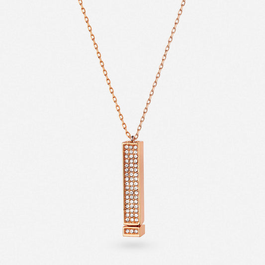 Rose Gold "I Love You" Necklace